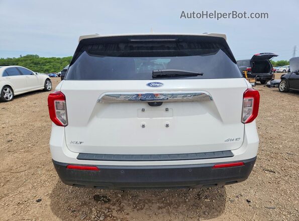1FMSK8DH2PGA92470 2023 FORD EXPLORER White Вид ззаду