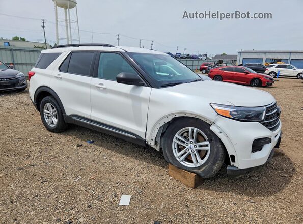 1FMSK8DH2PGA92470 2023 FORD EXPLORER White Передня права чверть