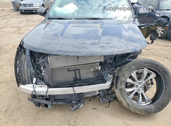 1FMSK8DH2PGB08960 2023 FORD EXPLORER Black Vista del compartimento del motor