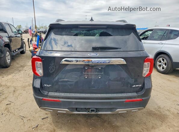 1FMSK8DH2PGB08960 2023 FORD EXPLORER Black Vista trasera