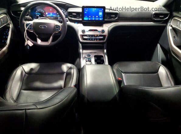 1FMSK8DH2PGB79866 2023 FORD EXPLORER Silver Առջևի վահանակի տեսք