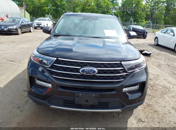 1FMSK8DH3LGA32191 2020 FORD EXPLORER Черный Вид щитка приборов