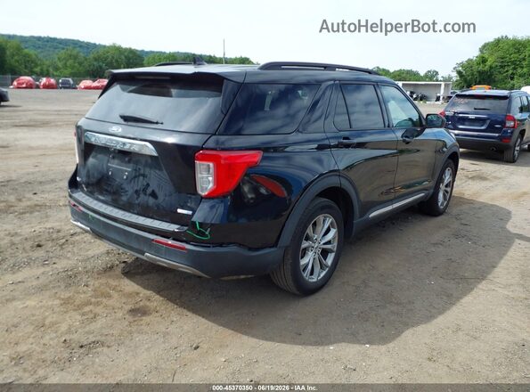 1FMSK8DH3LGA32191 2020 FORD EXPLORER Черный Задняя правая четверть