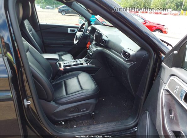 1FMSK8DH3LGA32191 2020 FORD EXPLORER Черный Вид салона спереди