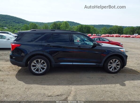 1FMSK8DH3LGA32191 2020 FORD EXPLORER Черный Вид задней части салона