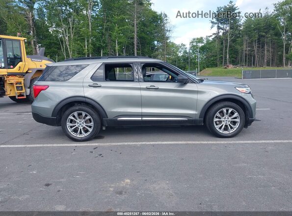 1FMSK8DH3LGA46933 2020 FORD EXPLORER Green Vista interior trasera