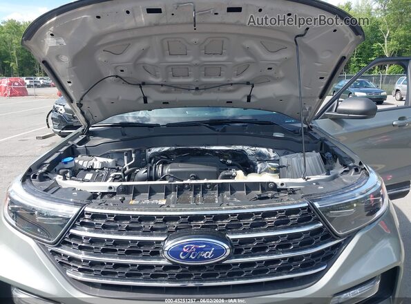 1FMSK8DH3LGA46933 2020 FORD EXPLORER Green Vista trasera