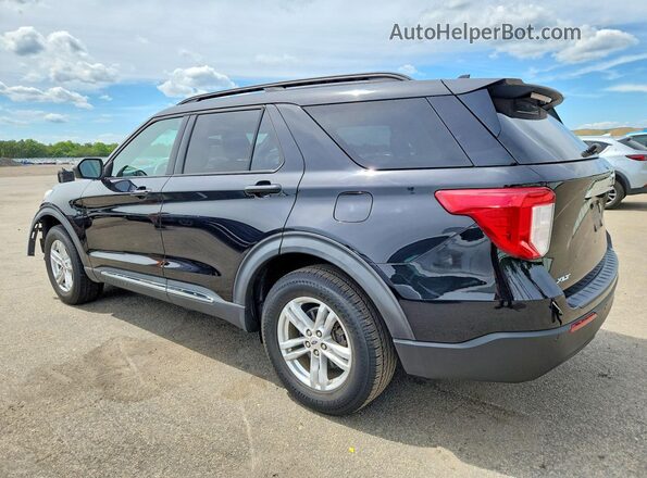 1FMSK8DH3LGC06048 2020 FORD EXPLORER Черный Задняя левая четверть