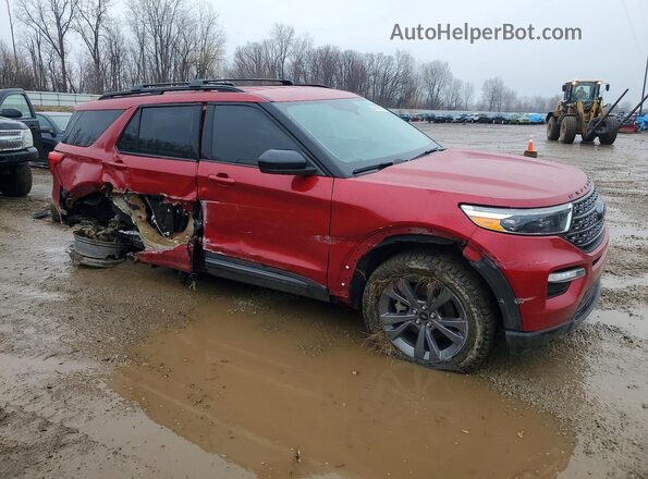 1FMSK8DH3NGA60995 2022 FORD EXPLORER Red 