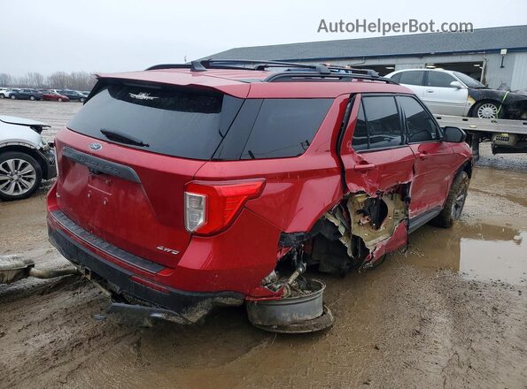 1FMSK8DH3NGA60995 2022 FORD EXPLORER Red 