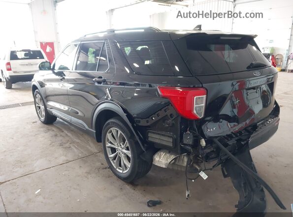 1FMSK8DH3NGB97645 2022 FORD EXPLORER Black Задня ліва чверть