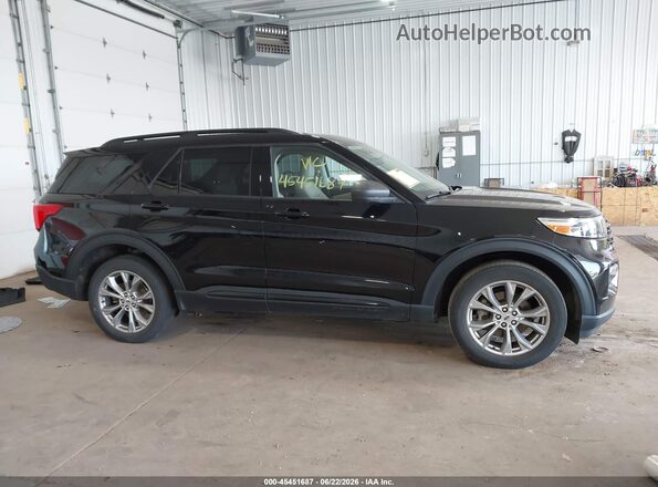 1FMSK8DH3NGB97645 2022 FORD EXPLORER Black Панорамний вид салону 360°