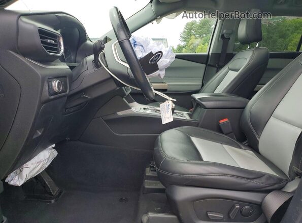 1FMSK8DH3NGC31826 2022 FORD EXPLORER Белый Вид салона спереди