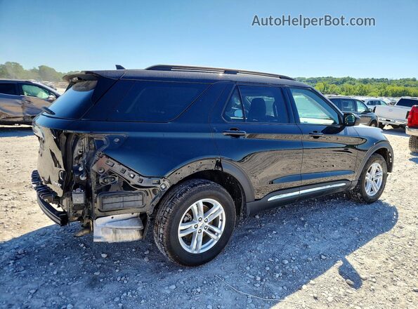 1FMSK8DH3PGA85107 2023 FORD EXPLORER Black Tył prawy