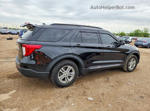 1FMSK8DH3PGB22933 2023 FORD EXPLORER Black Trasero derecho