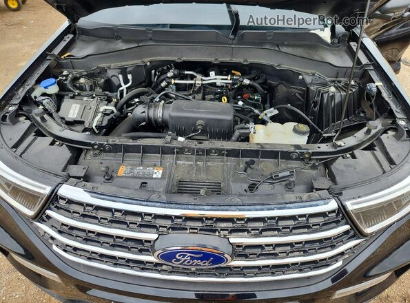 1FMSK8DH3PGB22933 2023 FORD EXPLORER Black Vista interior trasera