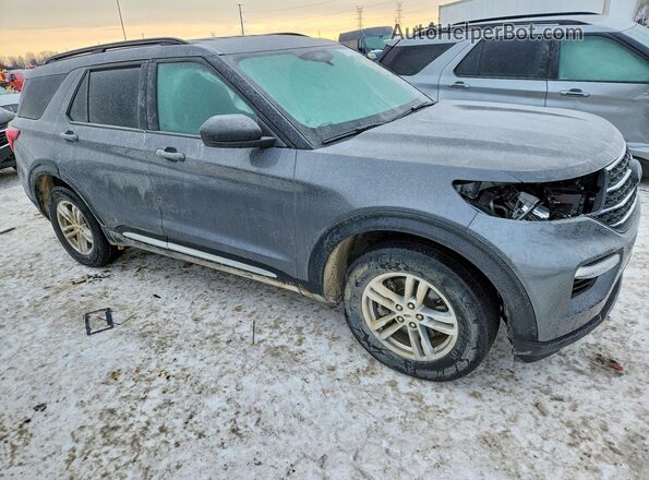 1FMSK8DH3PGC24040 2023 FORD EXPLORER Gray წინა მარჯვენა
