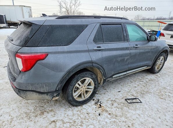1FMSK8DH3PGC24040 2023 FORD EXPLORER Gray უკანა მარჯვენა