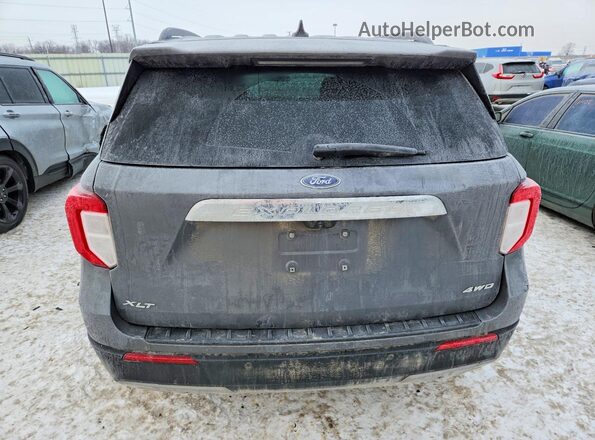 1FMSK8DH3PGC24040 2023 FORD EXPLORER Gray უკანა ხედი
