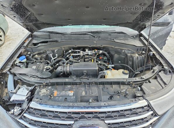 1FMSK8DH3PGC24040 2023 FORD EXPLORER Gray ძრავის განყოფილების ხედი