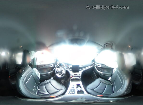 1FMSK8DH3PGC24040 2023 FORD EXPLORER Gray სალონის 360-გრადუსიანი ხედი