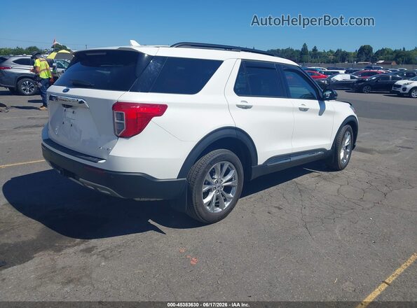 1FMSK8DH3RGA82288 2024 FORD EXPLORER White უკანა მარჯვენა