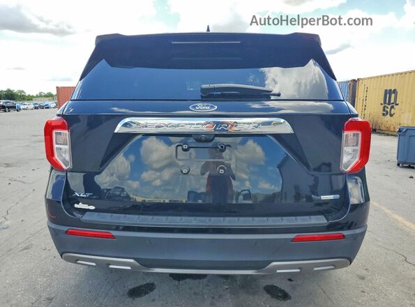 1FMSK8DH4LGA24908 2020 FORD EXPLORER Черный Вид сзади