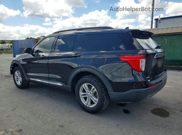 1FMSK8DH4LGA24908 2020 FORD EXPLORER Черный Задняя левая четверть
