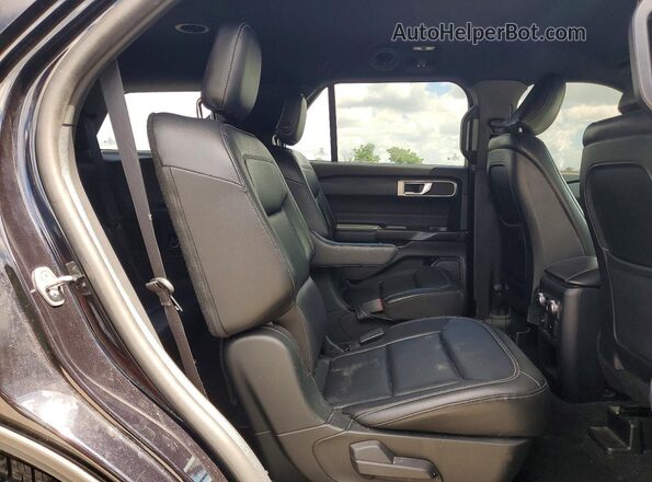 1FMSK8DH4LGA24908 2020 FORD EXPLORER Черный Вид задней части салона