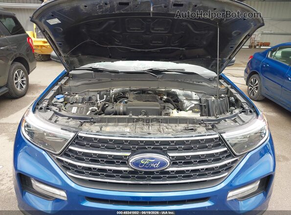1FMSK8DH4LGA53339 2020 FORD EXPLORER Blue Հետևի տեսք