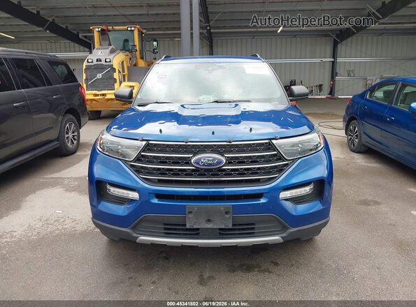 1FMSK8DH4LGA53339 2020 FORD EXPLORER Blue Սարքավորումների վահանակի տեսք