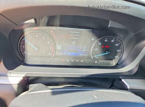 1FMSK8DH4LGC46719 2020 FORD EXPLORER Blue ხელსაწყოთა პანელის ხედი
