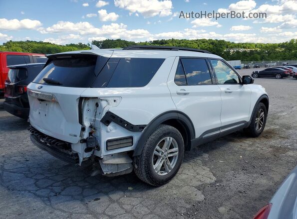 1FMSK8DH4LGD03985 2020 FORD EXPLORER White Tył prawy