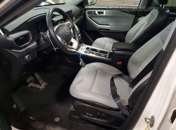 1FMSK8DH4MGA14560 2021 FORD EXPLORER White Սալոնի դիմացի տեսք