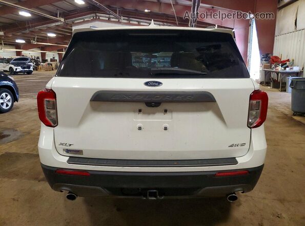 1FMSK8DH4MGA14560 2021 FORD EXPLORER White Հետևի տեսք