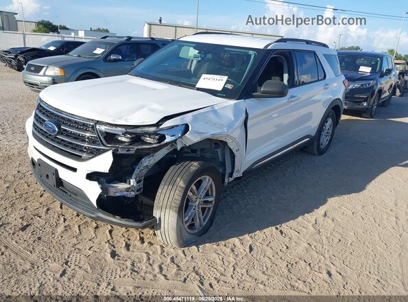 1FMSK8DH4MGA57585 2021 FORD EXPLORER White Przód lewy