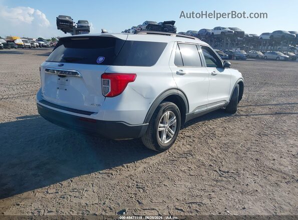 1FMSK8DH4MGA57585 2021 FORD EXPLORER White Tył prawy