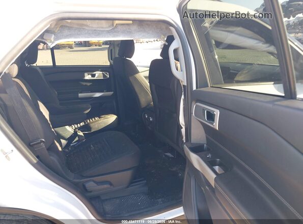 1FMSK8DH4MGA57585 2021 FORD EXPLORER White Widok naklejki z numerem VIN