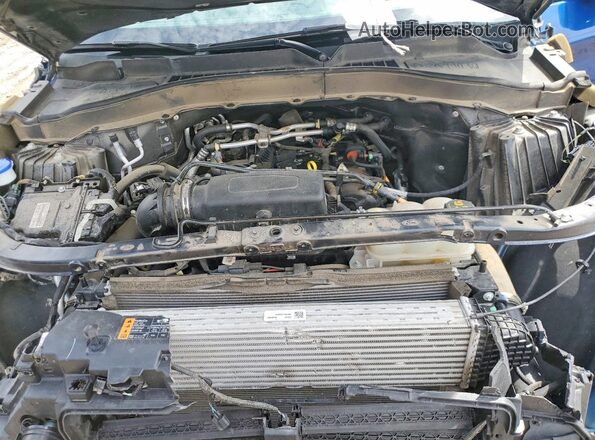 1FMSK8DH4MGA95866 2021 FORD EXPLORER Blue Engine compartment view