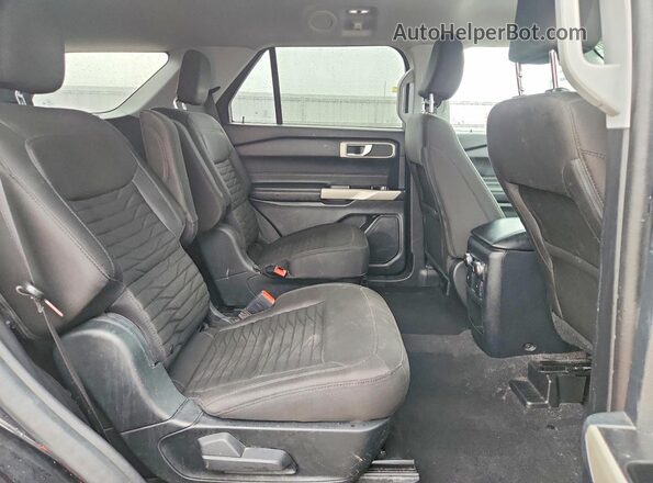 1FMSK8DH4MGB35587 2021 FORD EXPLORER Black Вид задньої частини салону
