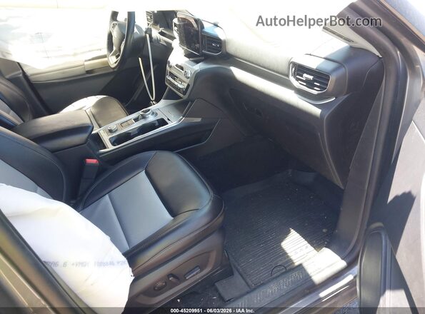 1FMSK8DH4NGA97800 2022 FORD EXPLORER Gray Widok wnętrza z przodu