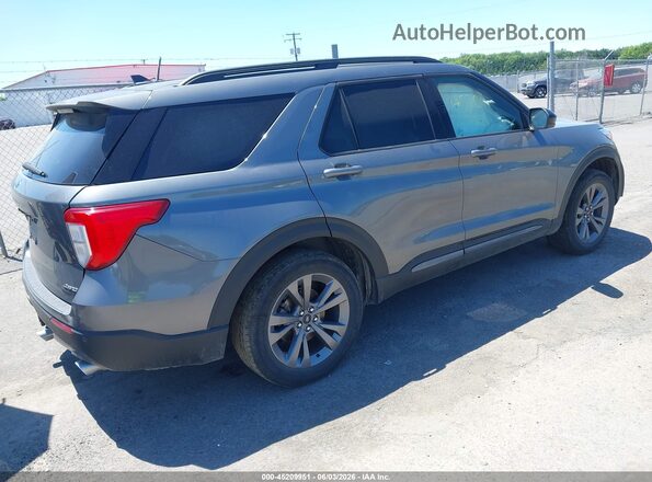 1FMSK8DH4NGA97800 2022 FORD EXPLORER Gray Tył prawy