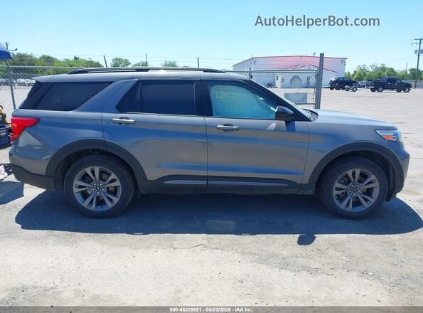 1FMSK8DH4NGA97800 2022 FORD EXPLORER Gray Widok wnętrza z tyłu