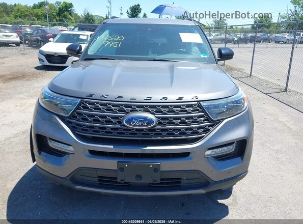 1FMSK8DH4NGA97800 2022 FORD EXPLORER Gray Widok zestawu wskaźników