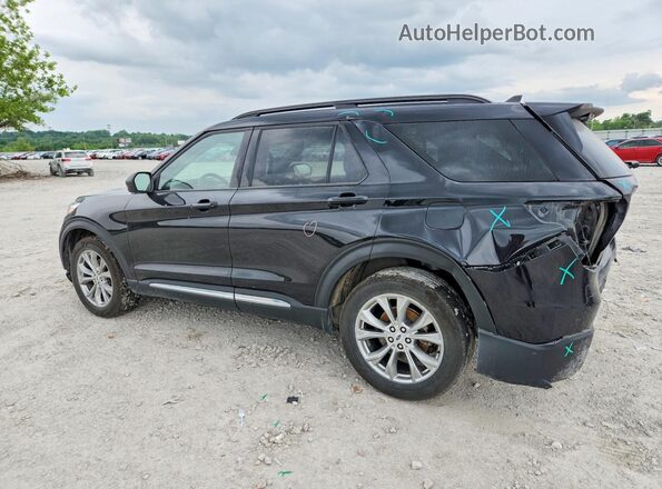 1FMSK8DH4PGA72611 2023 FORD EXPLORER Black Tył lewy