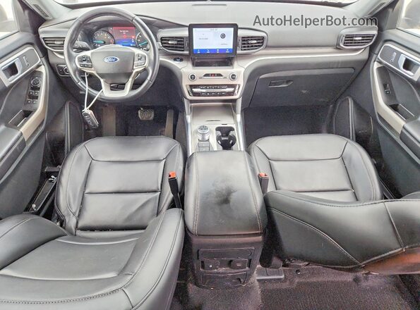 1FMSK8DH4PGA72611 2023 FORD EXPLORER Black Widok deski rozdzielczej