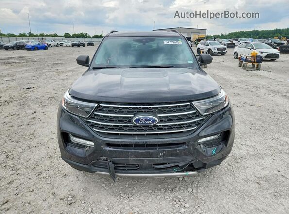 1FMSK8DH4PGA72611 2023 FORD EXPLORER Black Widok z przodu