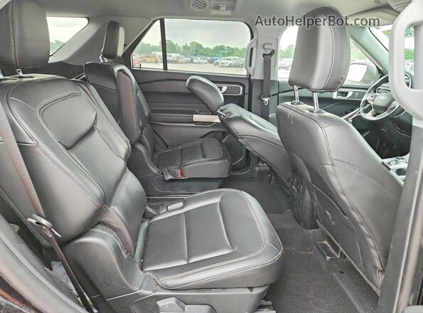 1FMSK8DH4PGA72611 2023 FORD EXPLORER Black Widok wnętrza z tyłu