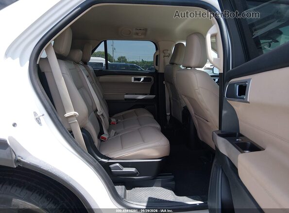 1FMSK8DH4PGA86251 2023 FORD EXPLORER White Вид наклейки з VIN-кодом