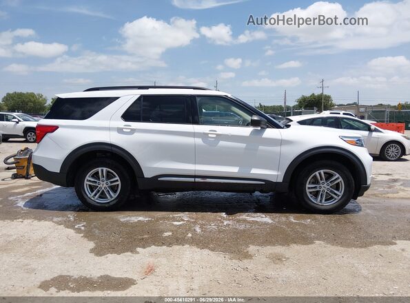 1FMSK8DH4PGA86251 2023 FORD EXPLORER White Вид задньої частини салону